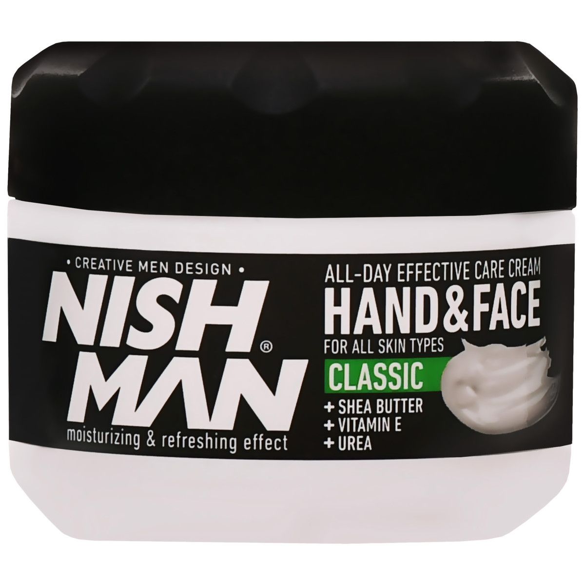 Nishman Hand &amp; Face Cream Classic - Moisturizing Cream for All Skin Types, 300ml