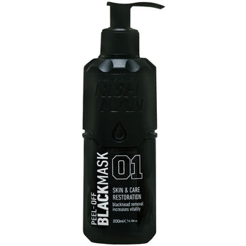 Nishman Peel-Off Black Mask Restoration 01 - Acne Skin Face Mask, 200ml