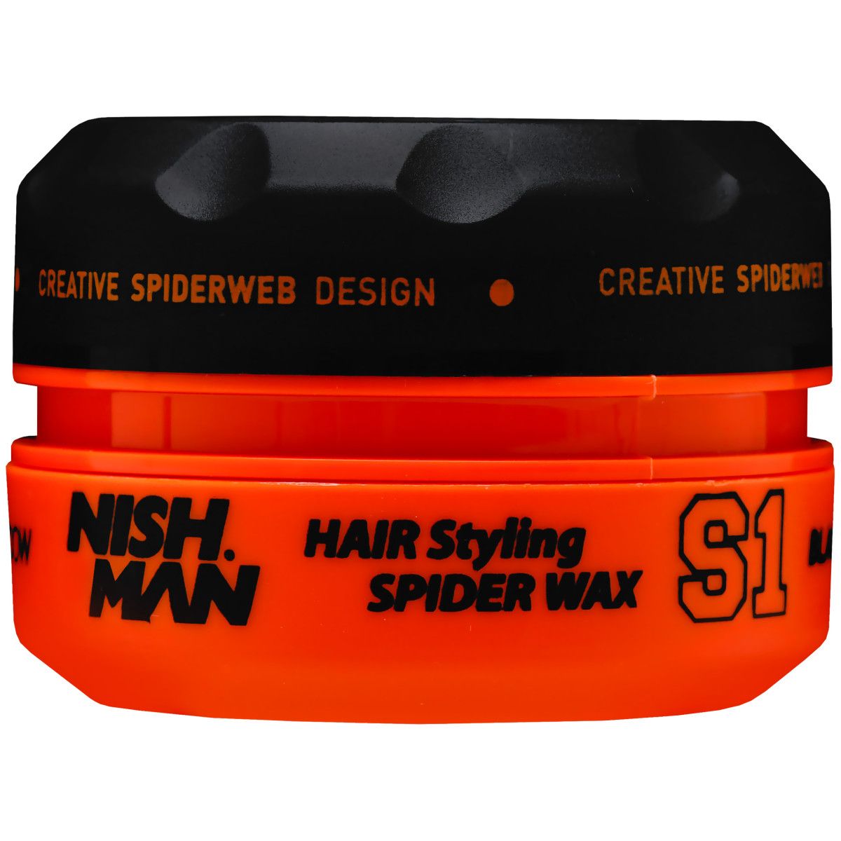 Nishman S1 Spider Wax Black Widow - Men's Hair Styling Wax, 150ml