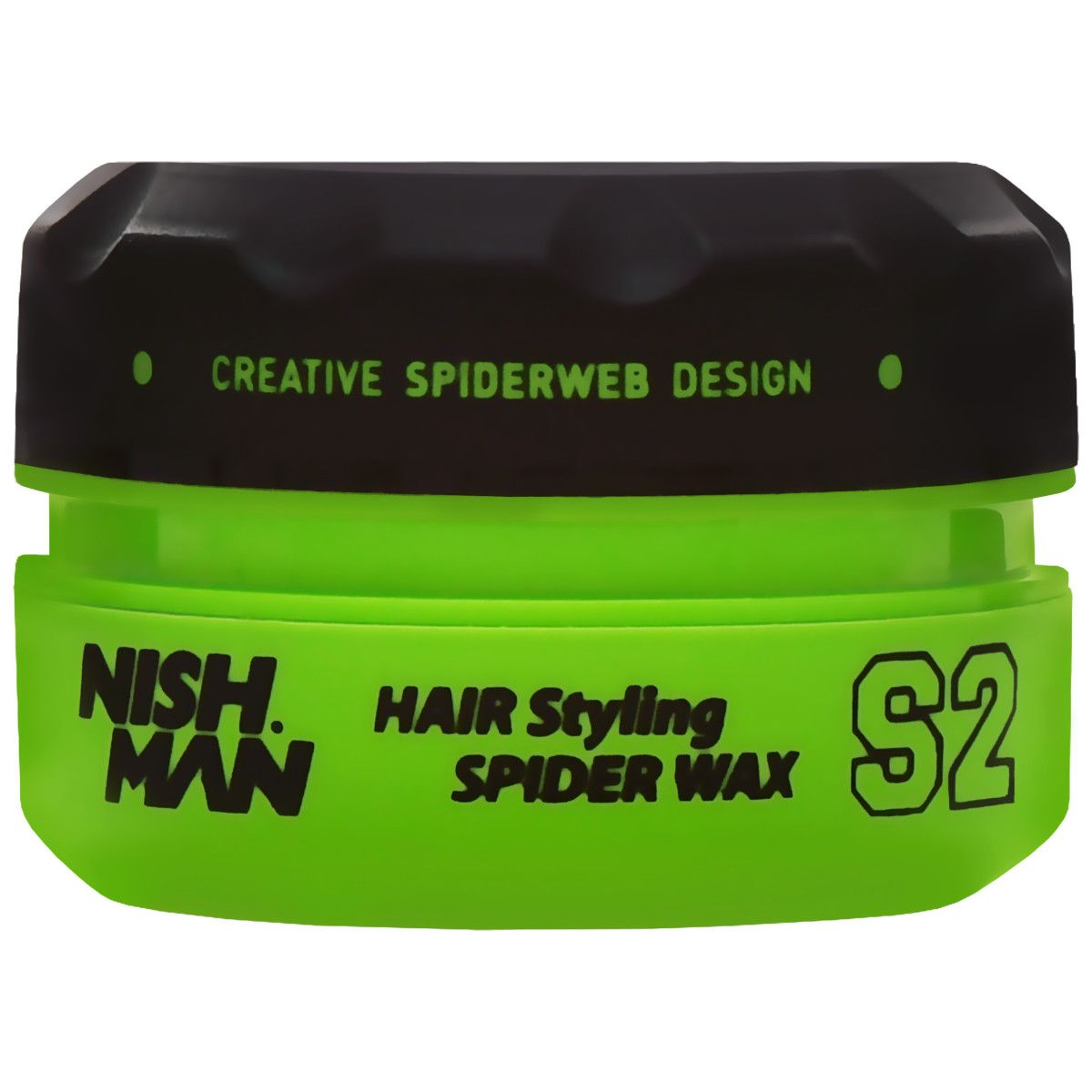 Nishman S2 Spider Wax Tarantula - Fibrous Hair Styling Pomade, 150ml