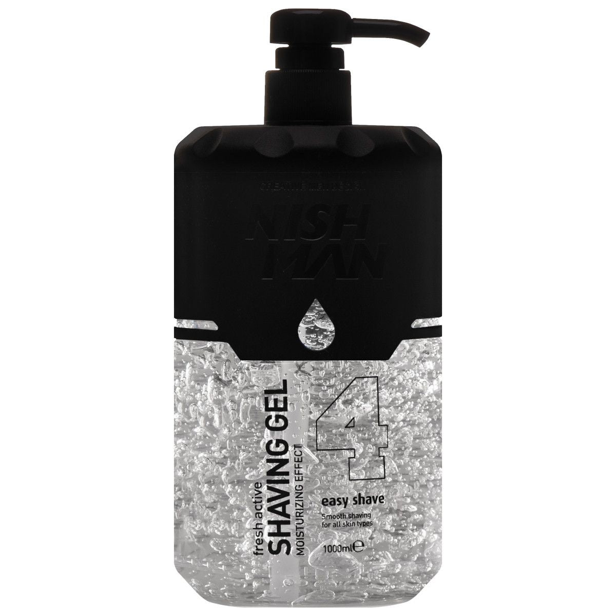 Nishman Shaving Gel No. 4 Fresh Active Easy Shave - 1000ml