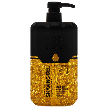 Nishman Shaving Gel 08 Fresh Active Gold One Easy Tattoo - Shave Gel, 1000ml
