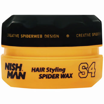 Nishman Spider Wax S4 Argan - Fibrous Hair Pomade, 150ml