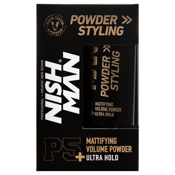 Nishman Styling Powder Ultra Hold - Strong Hair Styling Powder, 20g