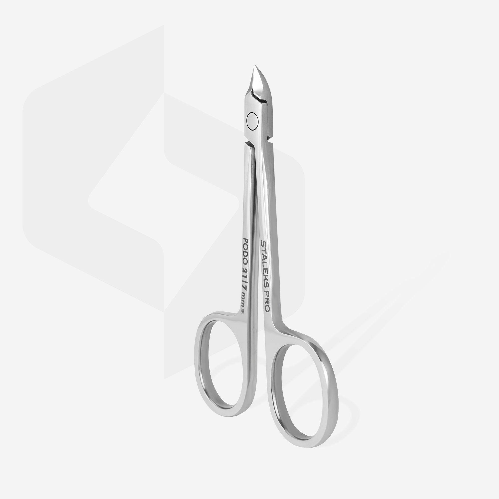 Staleks Podo 21 Nagelhautzange und Hornhautscheren, 7 mm