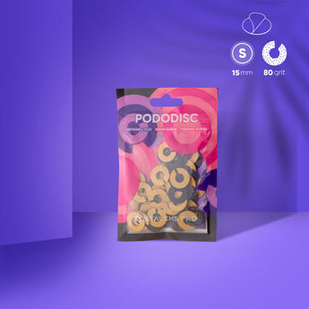 Staleks Pro S Asendusviilid pediküüri kettale, 80 grit (50 tk)