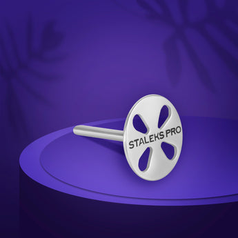 Staleks Pedikīra disks PODODISC L EXPERT ar maināmiem failiem, 180 grit, 5 gab. (25 mm)