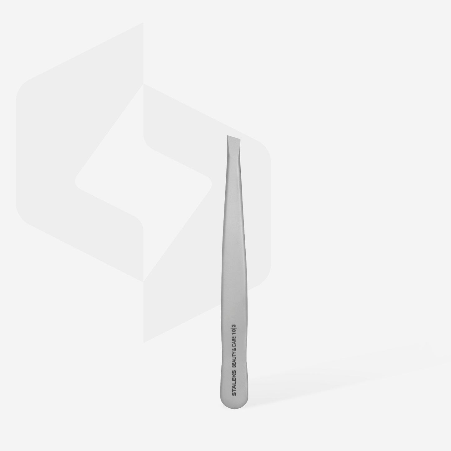 Øjenbrynspincet BEAUTY & CARE 10 TYPE 3 (bredt skråsleben)