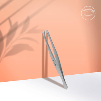 Staleks Pincete uzacīm CLASSIC 10 TYPE 1, plata taisna
