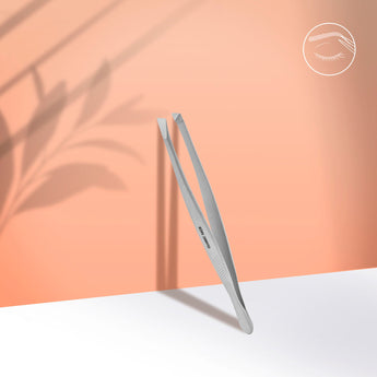 Staleks Pincete uzacīm CLASSIC 10 TYPE 3, plata slīpa