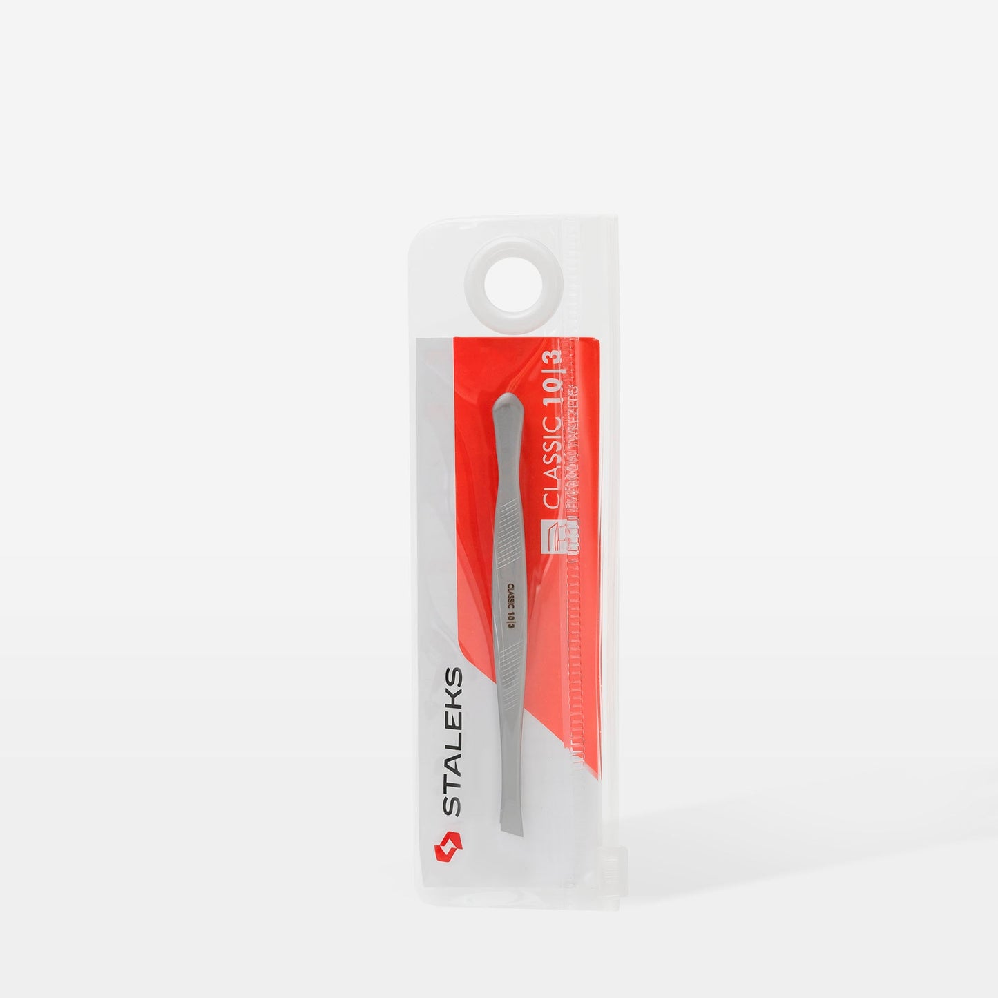 Staleks Pincete uzacīm CLASSIC 10 TYPE 3, plata slīpa