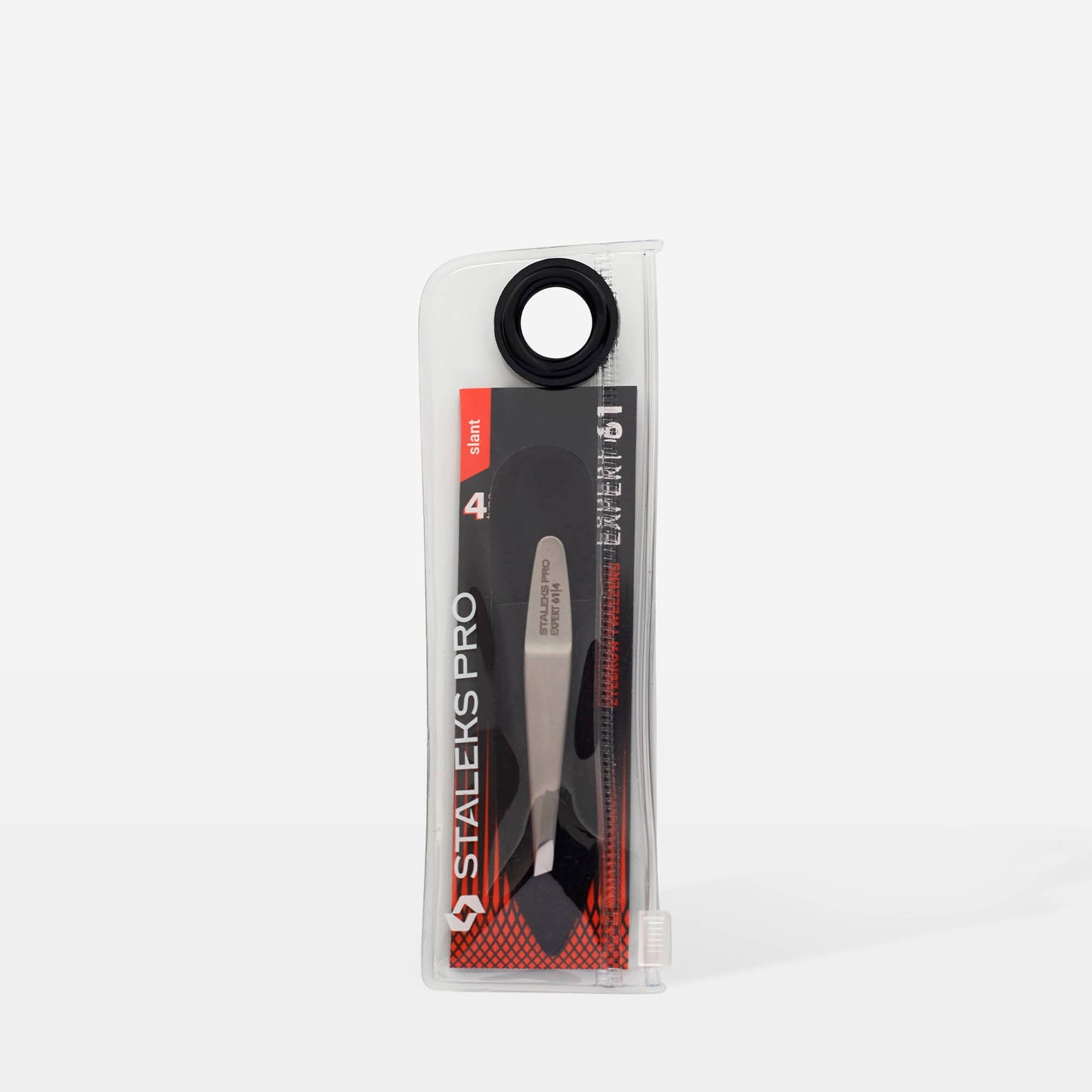 STALEKS EXPERT 61 TYPE 4 Professional eyebrow tweezers narrow beveled
