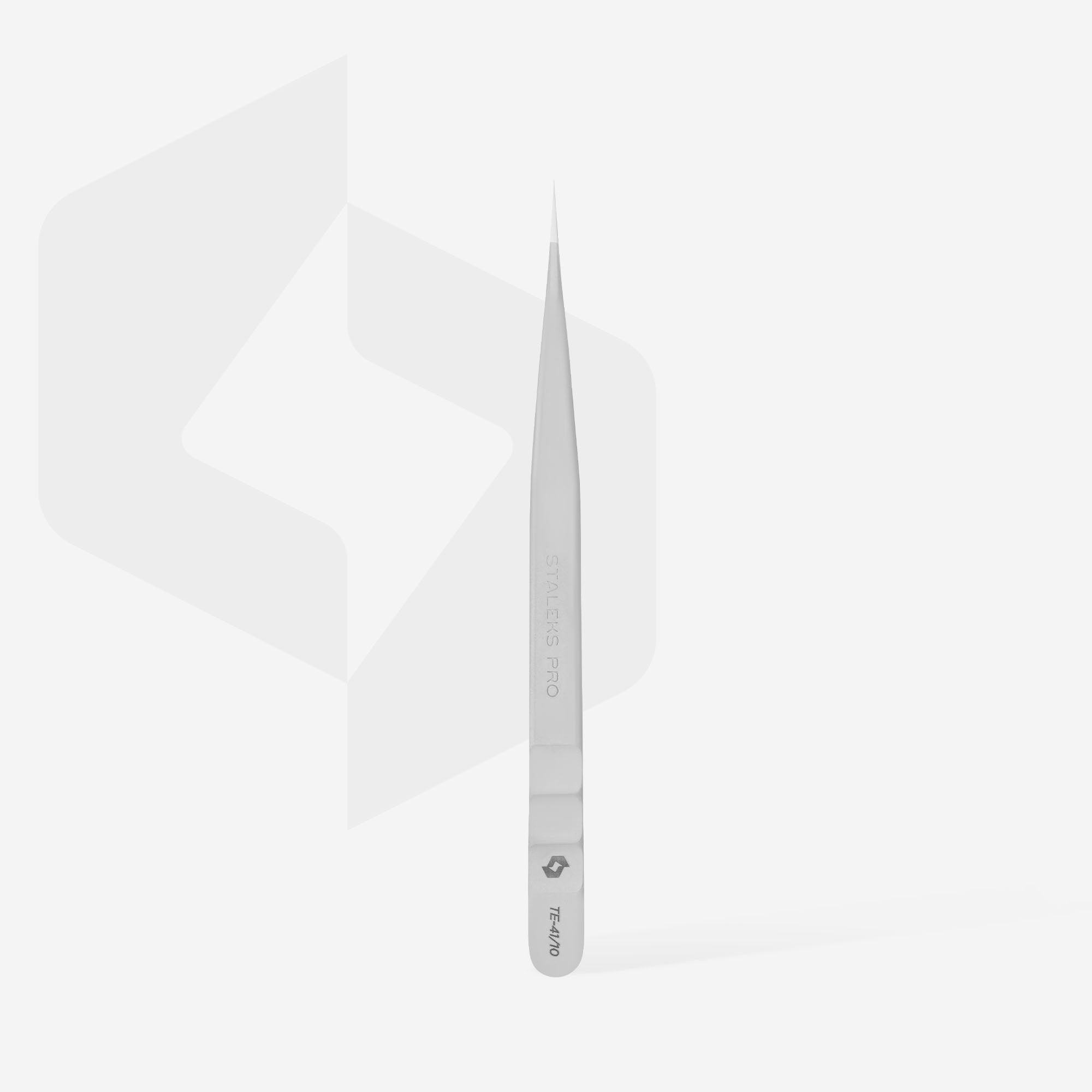 Staleks Skropstu pincete EXPERT 41 TYPE 10, taisna