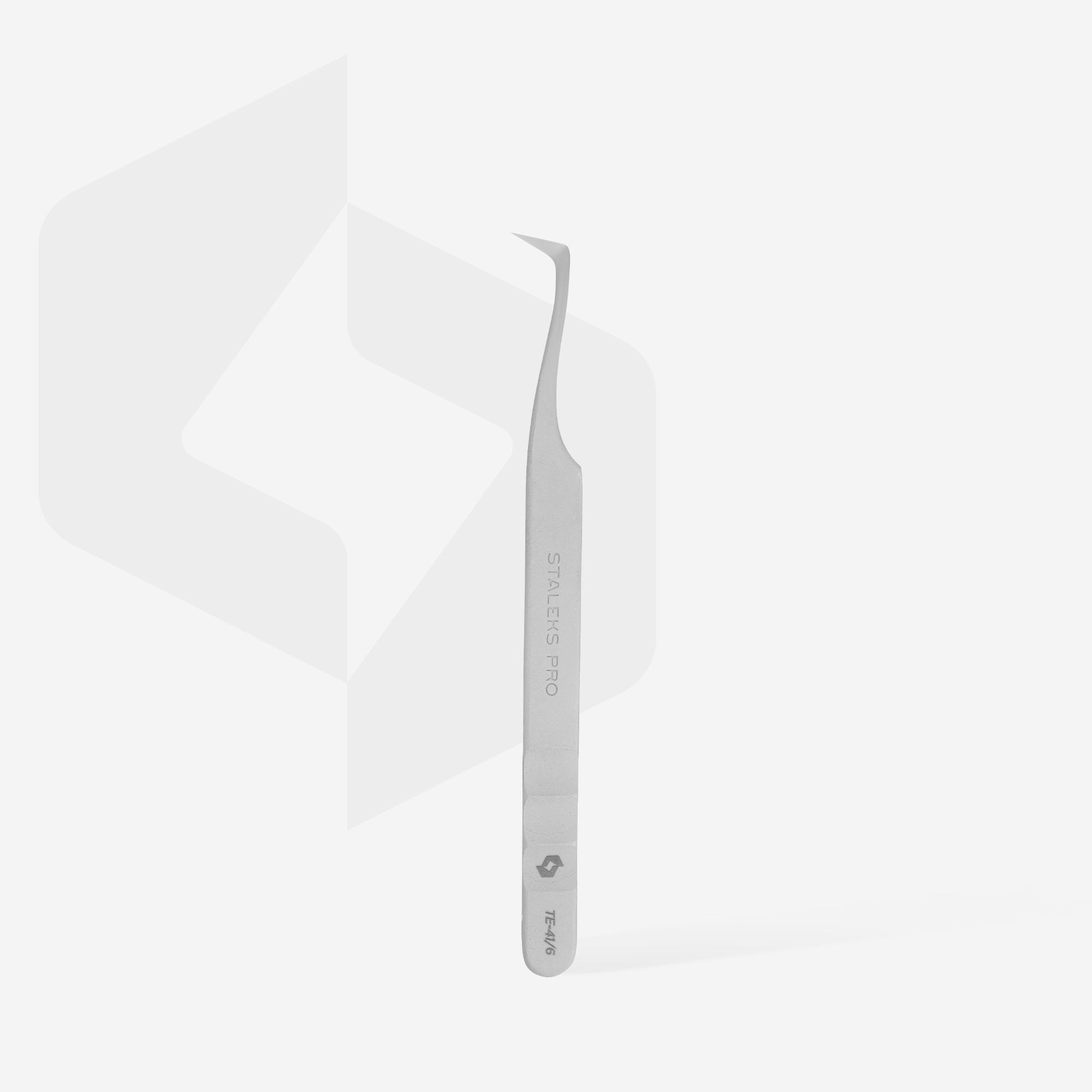 Staleks Skropstu pincete EXPERT 41 TYPE 6, L-veida, 75°