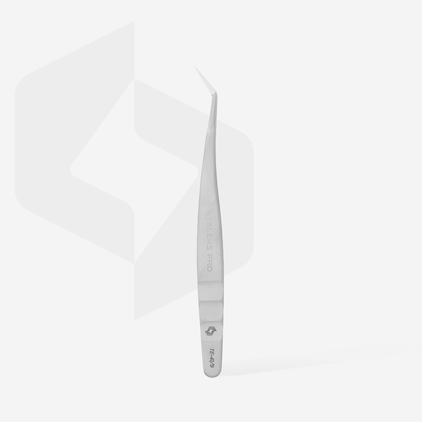 Staleks Skropstu pincete EXPERT 41 TYPE 9, L-veida, 35°
