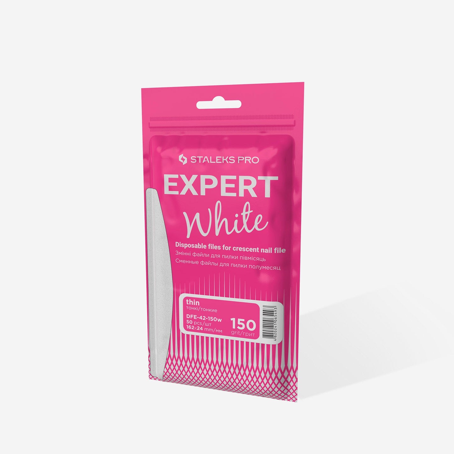Staleks Expert 42 Adhesive kynsiviilatyyny, 150 grit (50 kpl)