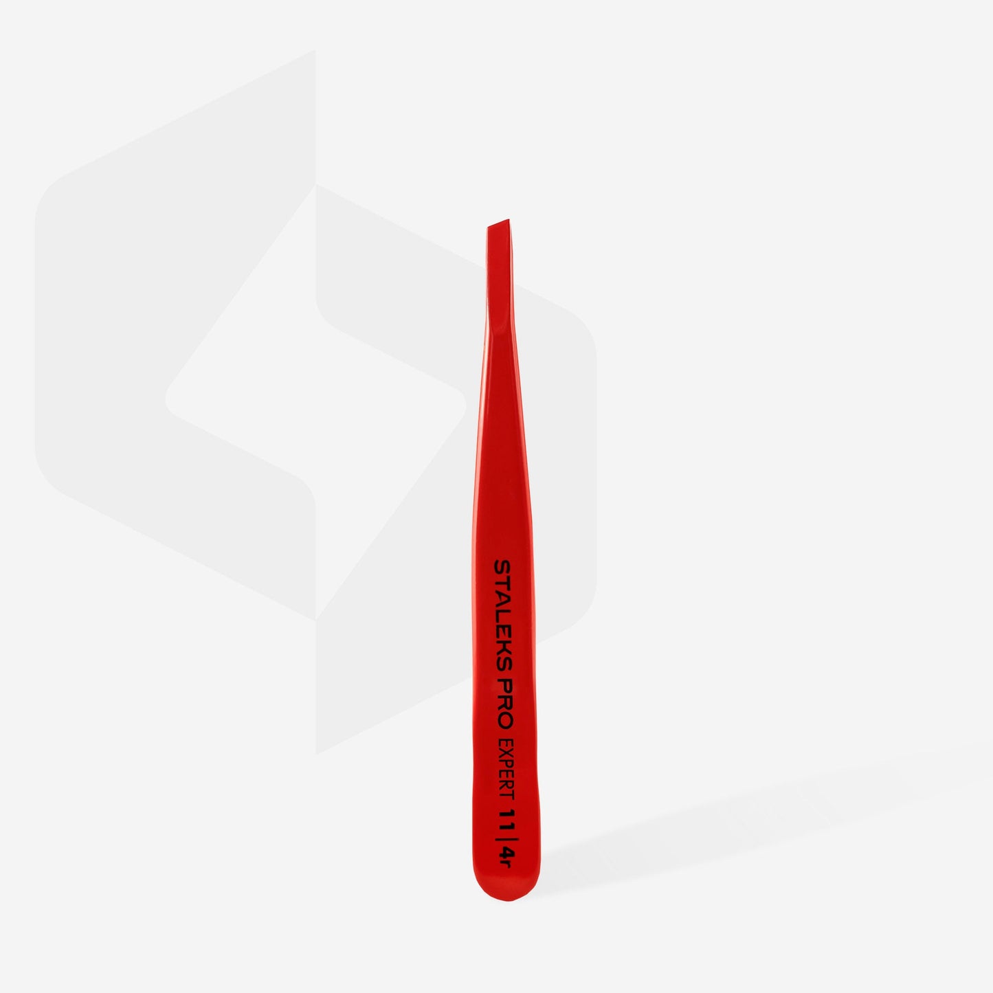 Staleks Uzacu pincete EXPERT 11 TYPE 4r, sarkana