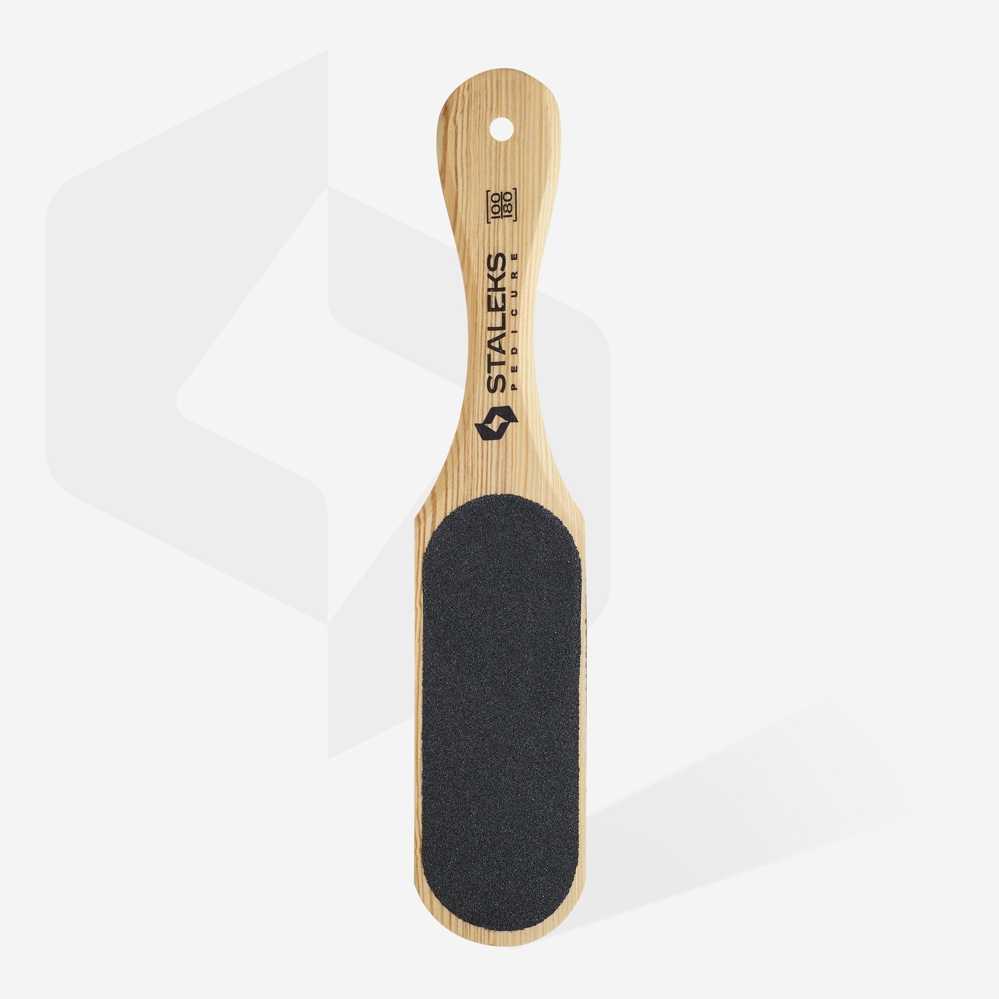 STALEKS BEAUTY u0026 CARE 10 TYPE 1 Double-sided wooden foot file, 100/180 grit