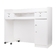 Reception desk, HAIR SYSTEM 001D, white