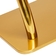 Frizētavas kāju balsts, Gabbiano L005S, zelta krāsā