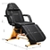 Kosmētiskais krēsls SILLON 202 gold pro black