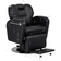 Электрическое парикмахерское кресло Gabbiano Baron, чёрное