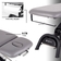 Stationary massage table Agila 2 Soft Touch K622 Gray