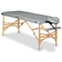 Massage Table Panda Light Wood 70 Vinyl Flex K029 Grey