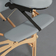 Massage Table Panda Light Wood 70 Vinyl Flex K029 Grey