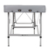 Massage Table Panda Cranio Sacral Alu 80 Vinyl Flex K029 Grey