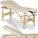 Massage Table Panda Plus Light Wood 70 Vinyl Flex K033 Beige