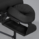 Massage Table Smart Alu 70 Vinyl Flex K015 Black