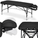 Massage Table Smart Alu 70 Vinyl Flex K015 Black