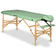 Massage Table Panda Light Wood 70 Vinyl Flex K022 Green