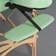 Massage Table Panda Light Wood 70 Vinyl Flex K022 Green