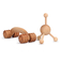 Set of wooden massagers