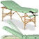 Massage Table Panda Plus Light Wood 70 Vinyl Flex K022 Green