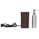 Oil heater, aluminium bottle 300ml, dark brown