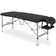 Massage Table Aero Stabila Alu 60 Vinyl Flex K015 Black