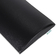 Semi Round Bolster Lumbar 40x25x5 Soft K015 Black