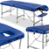 Massage Table Medmal 70 with Comfort Face Hole Vinyl Flex K012 Navy Blue