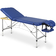 Massage Table Aero Plus Alu 60 Vinyl Flex K012 Navy Blue