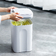 Touch-free waste bin 12l grey