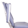 Cosmetic chair, electric, 3 motors, lavender