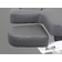 Stationary massage table Gemini Flex HEAT gray