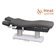 Stationary massage table Gemini Flex HEAT gray