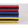 Gymnastic folding mattress 180x60x5cm, EPE, red-blue-yellow