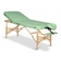 Massage Table Gallo Plus Light Wood 76 K022 Green