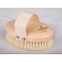 Dry massage brush - 100% bleached bristles, HABYS