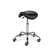 Saddle chair LOFI, metal frame, PVC black k515